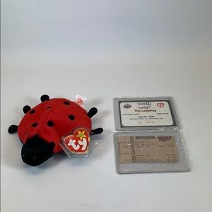 TY Beanie Baby Lucky Ladybug vintage collectible